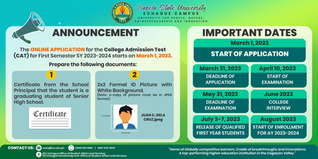 College Admission Test (CAT)