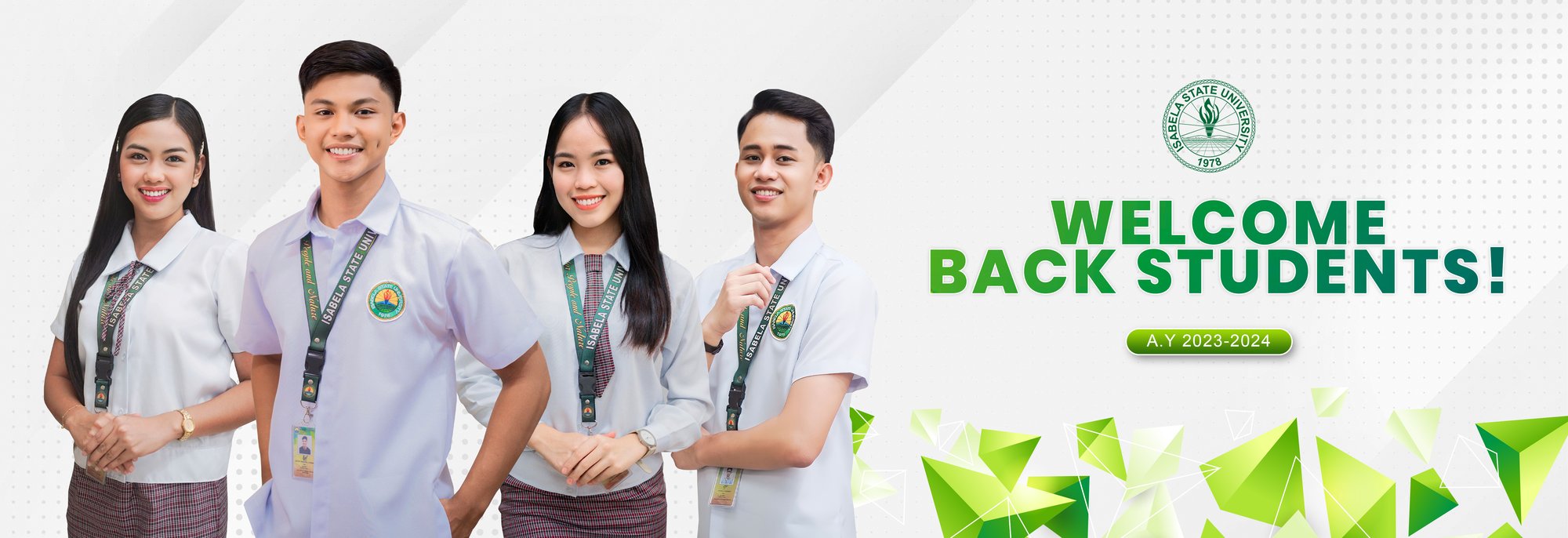 Welcome back students banner