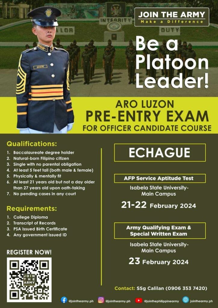 Be a Platoon Leader!