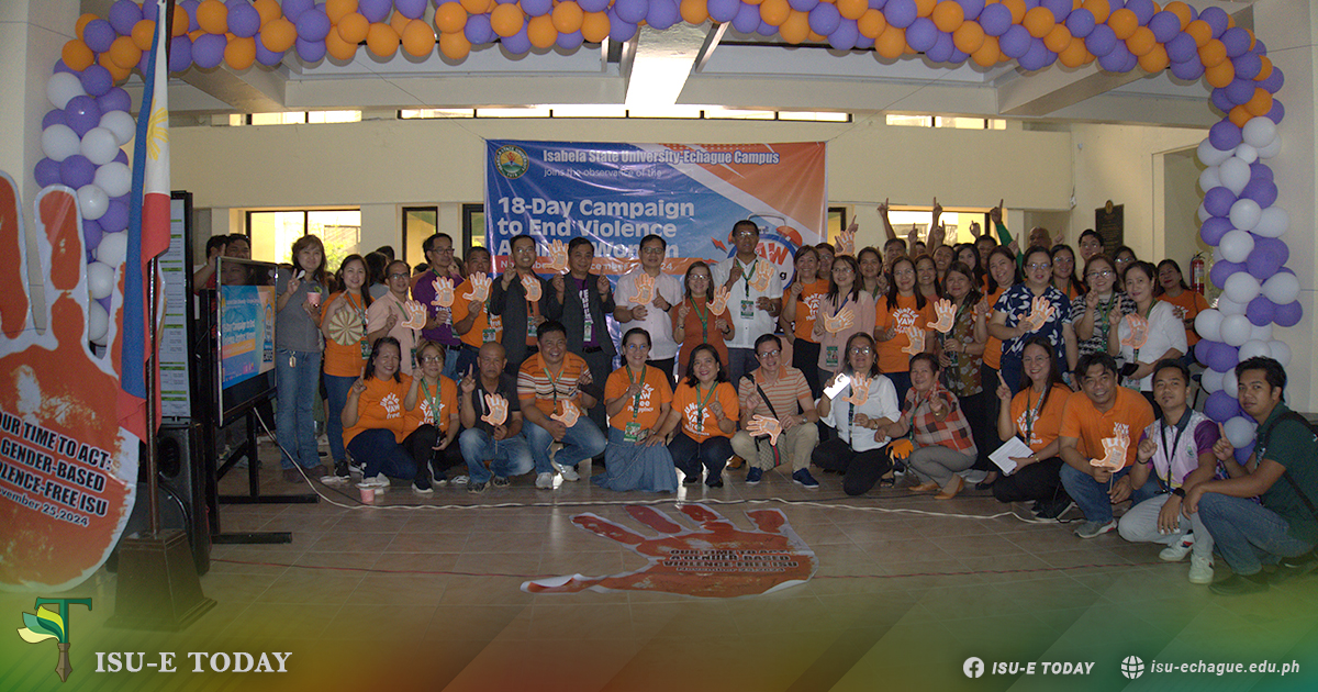 ISU-E joins the 18-day Campaign to End Violence Against Women